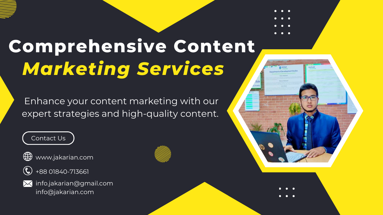 Comprehensive Content Marketing Services